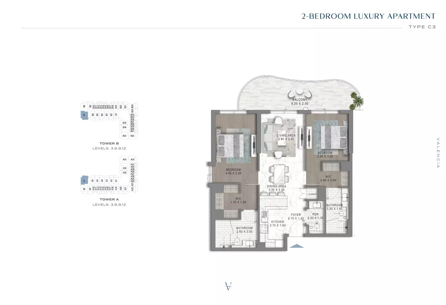 Unit floor plan image