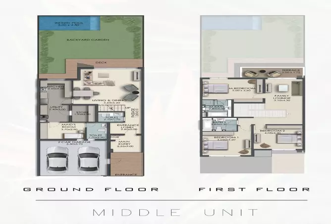 Paradise Hills — 3BR floor plan