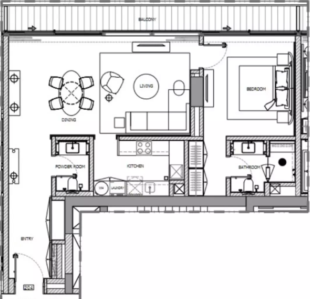 Unit floor plan image