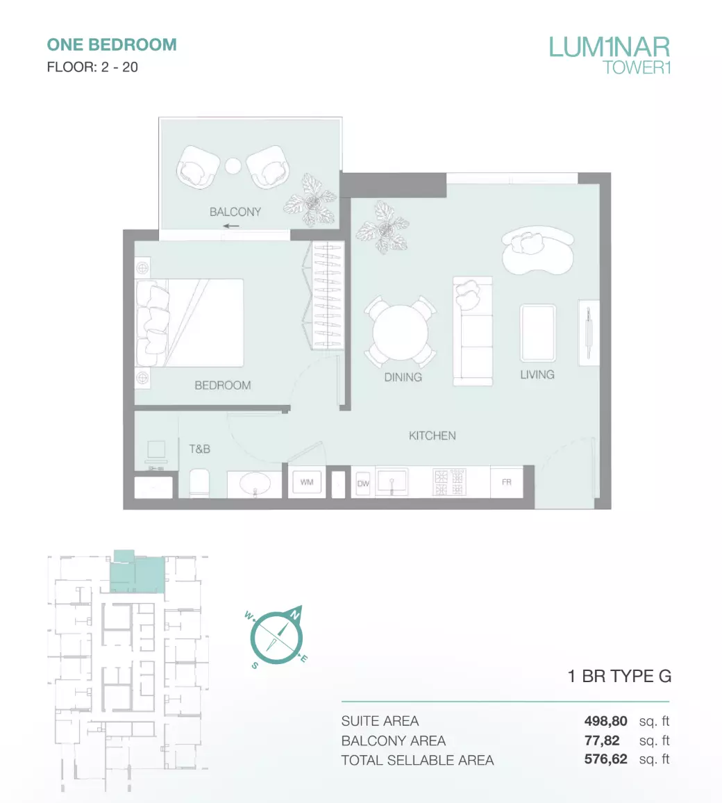 Unit floor plan image