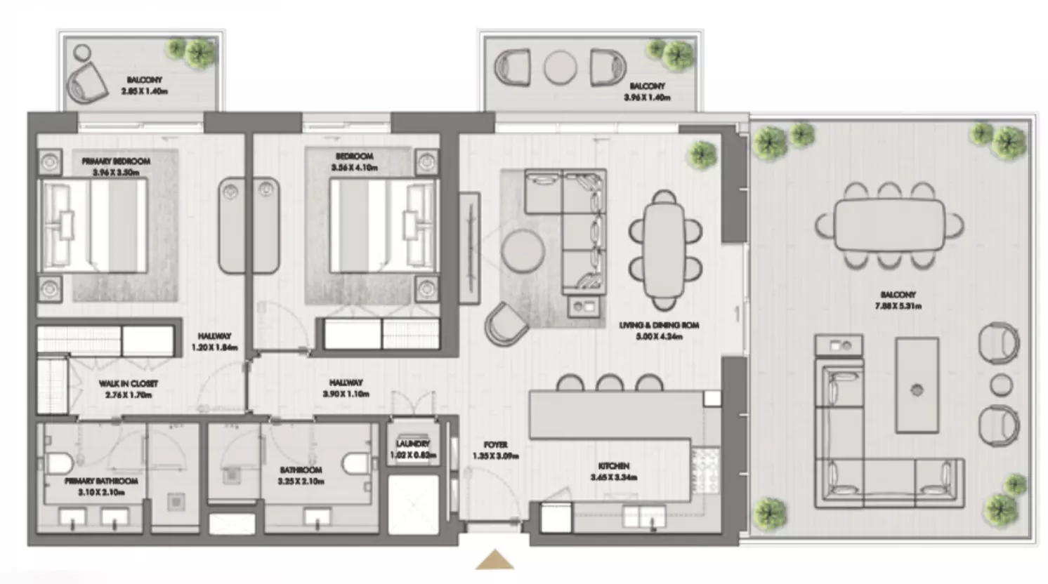 Riwa Type E3, 2 beds
