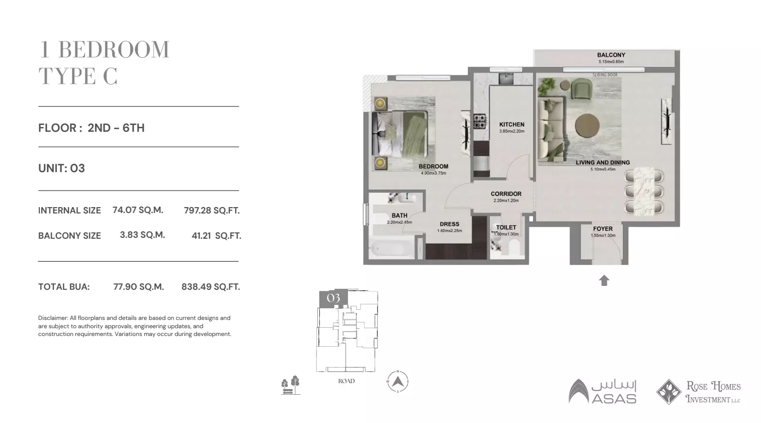 Unit floor plan image