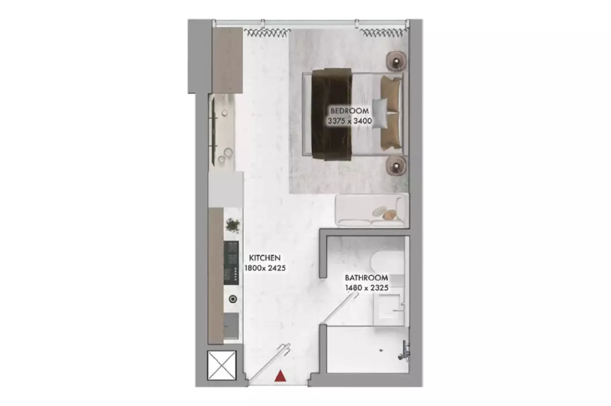 Unit floor plan image