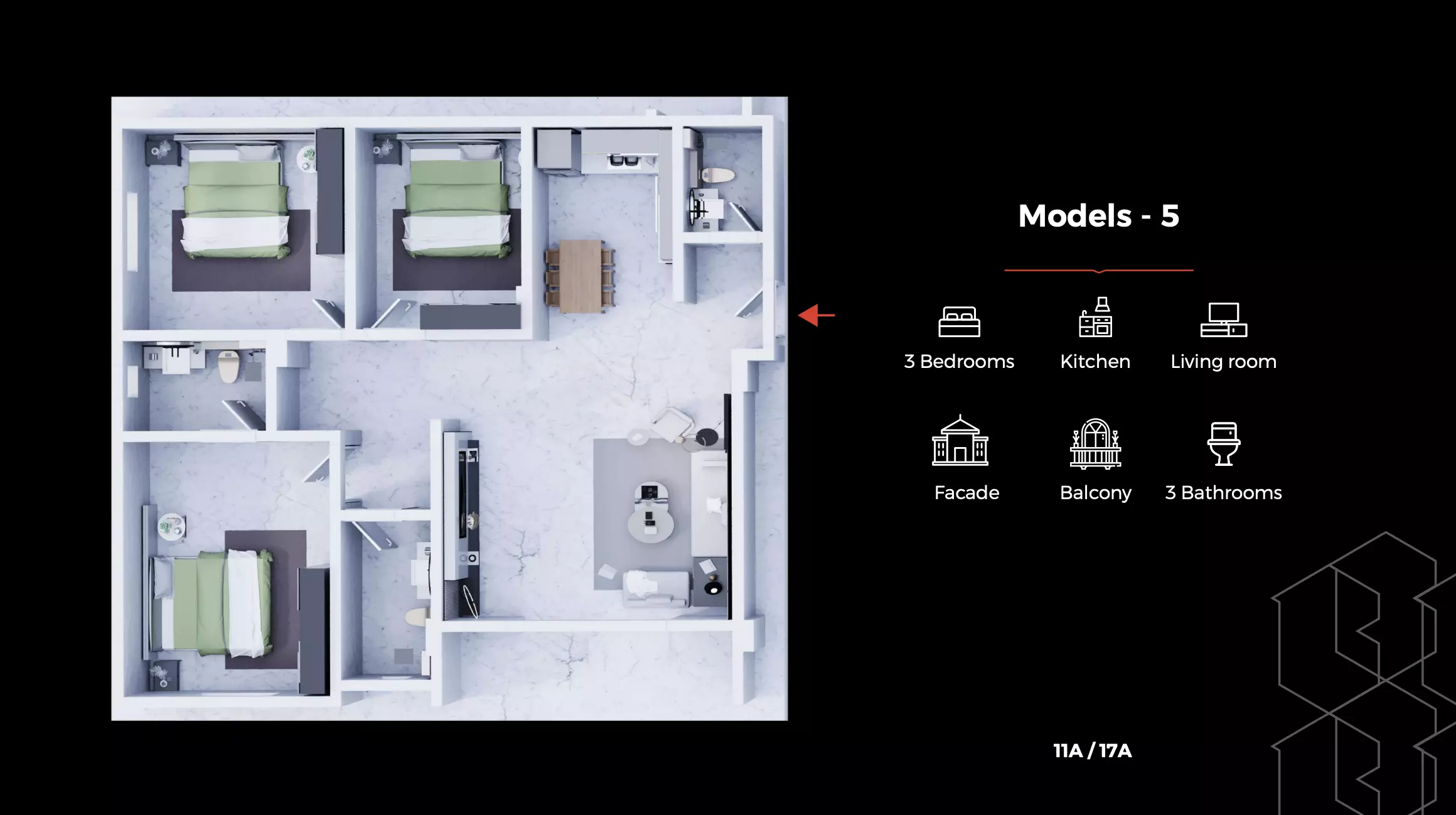 Unit floor plan image