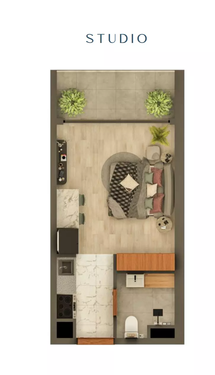 صورة مخطط ارضية الوحدة