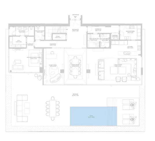 Rixos Phase 2 By Nakheel B3-Type A, 4 beds
