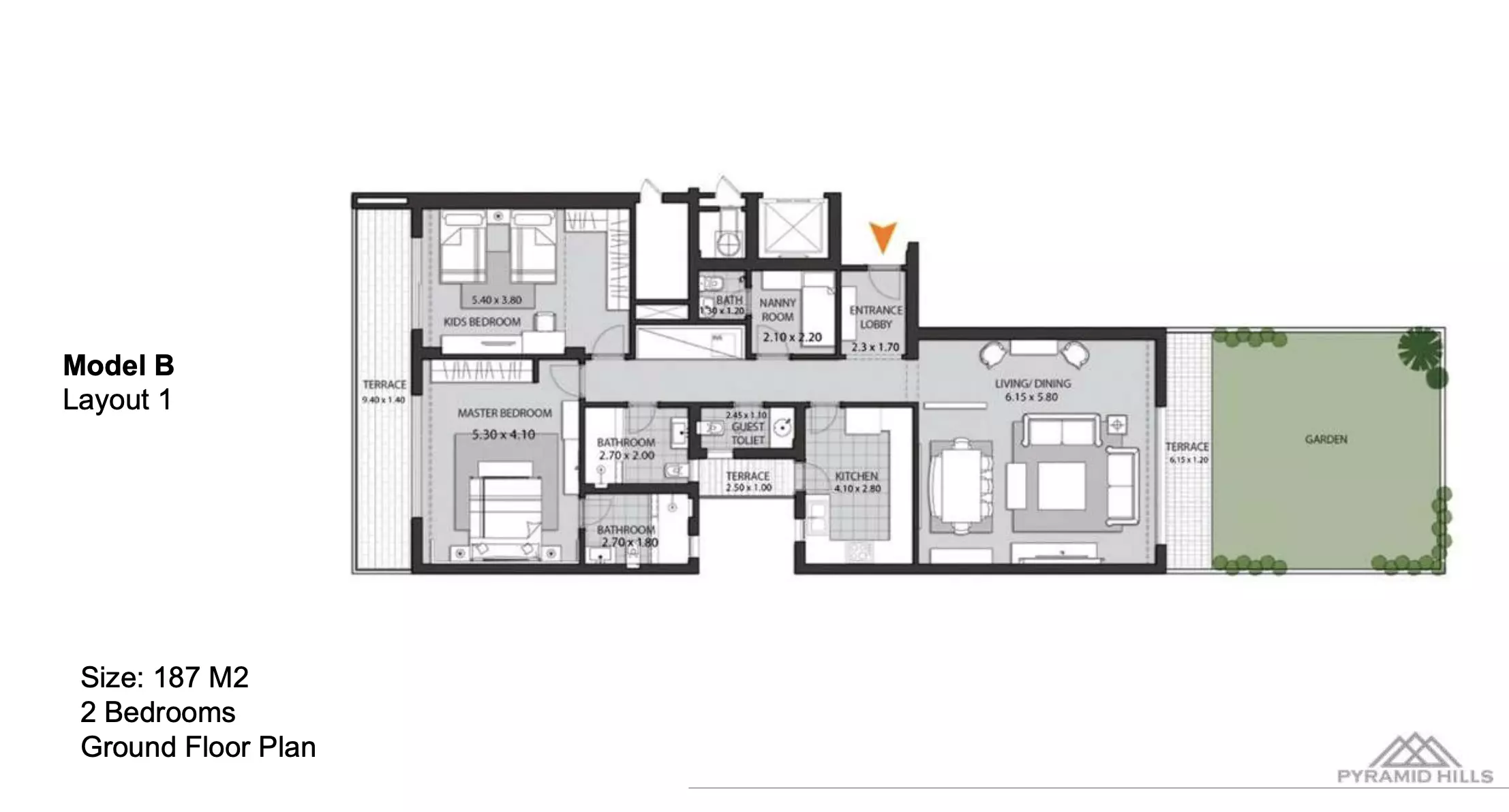 Unit floor plan image