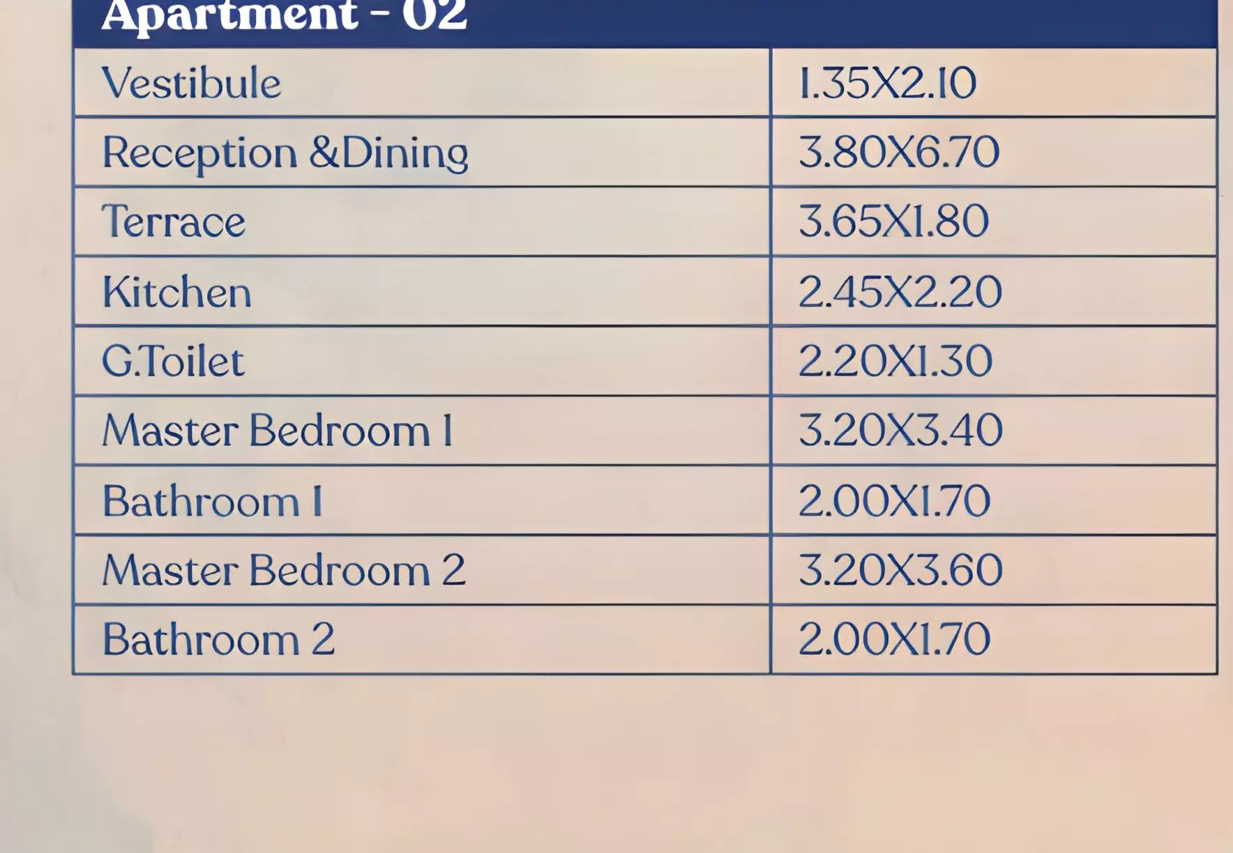 Unit floor plan image