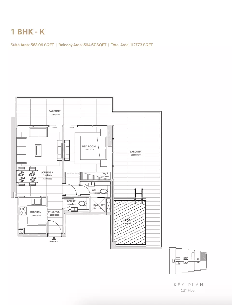 Unit floor plan image
