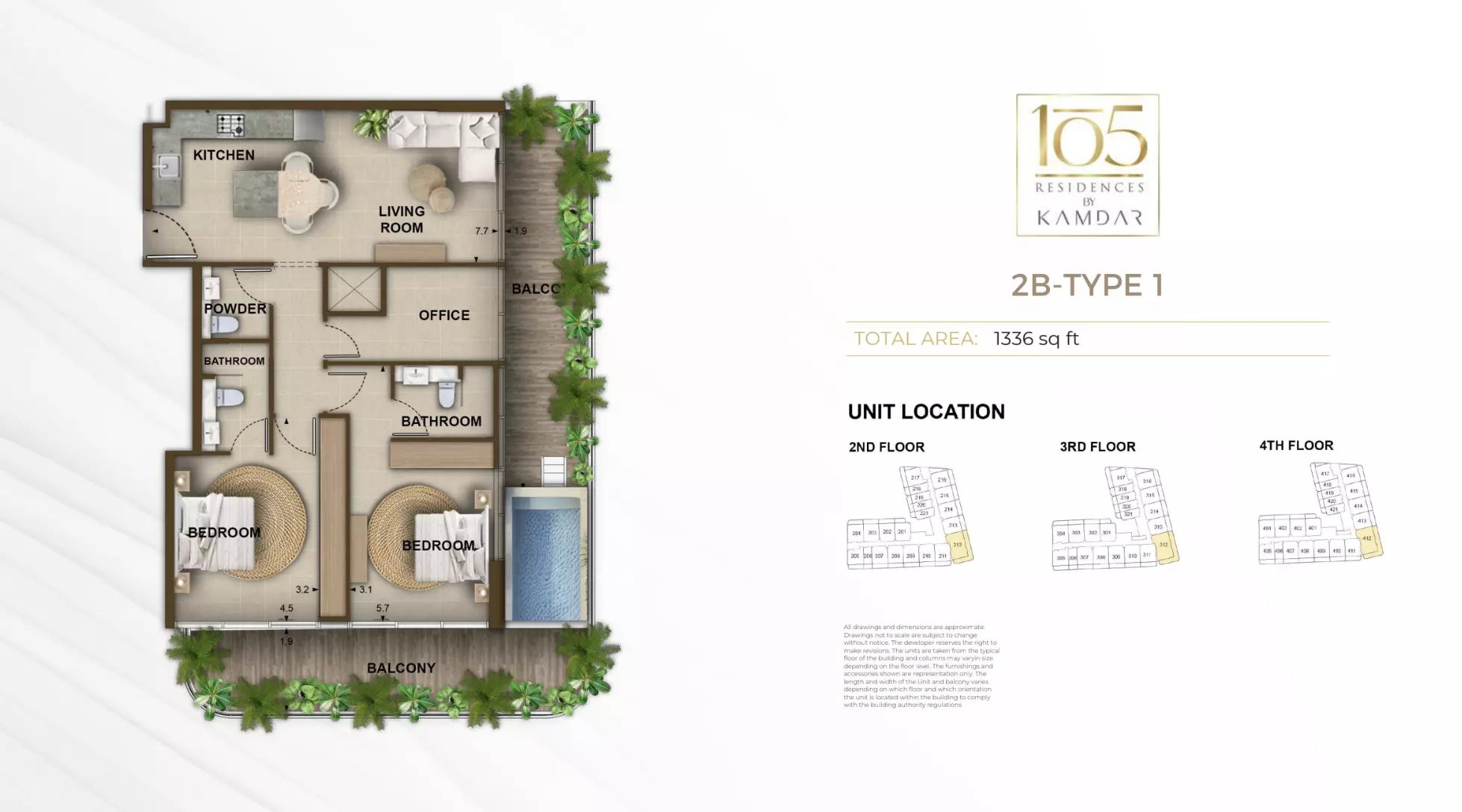 Unit floor plan image