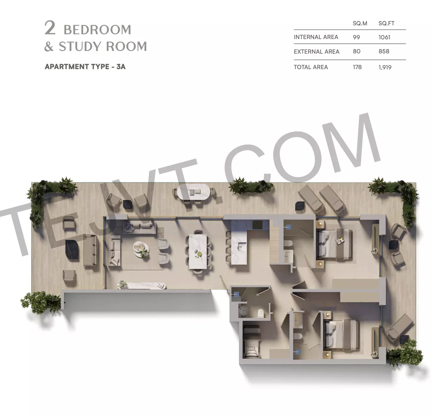 Unit floor plan image