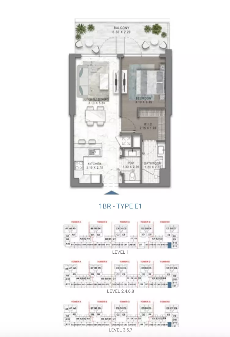 Unit floor plan image