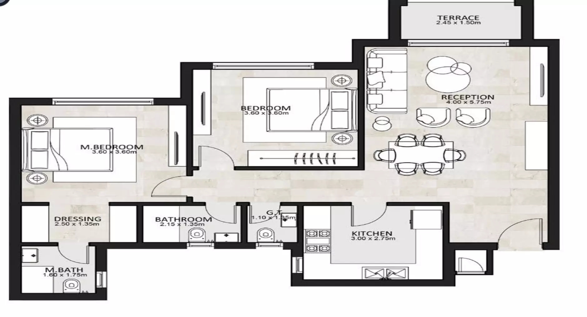 Unit floor plan image