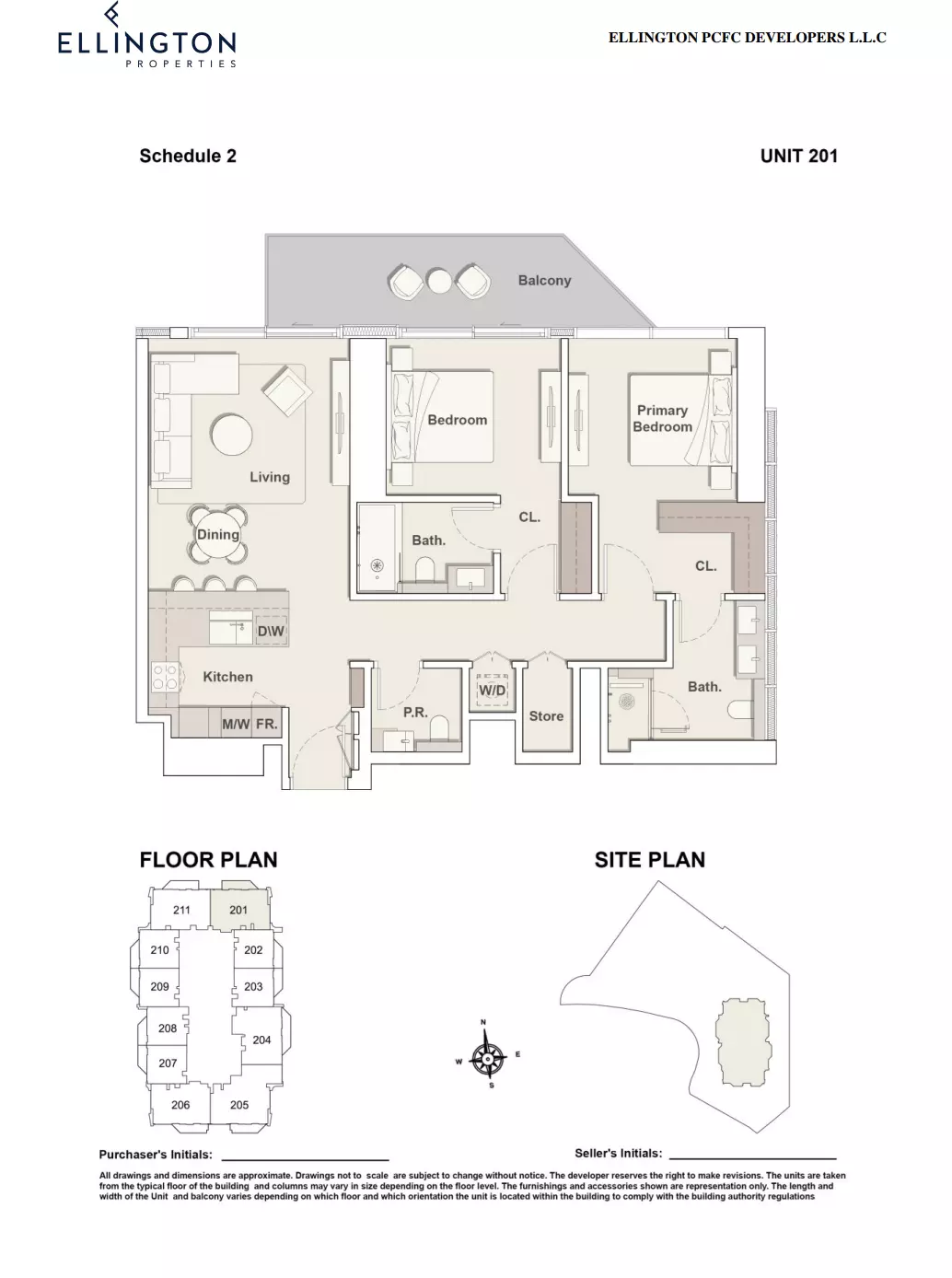 Unit floor plan image