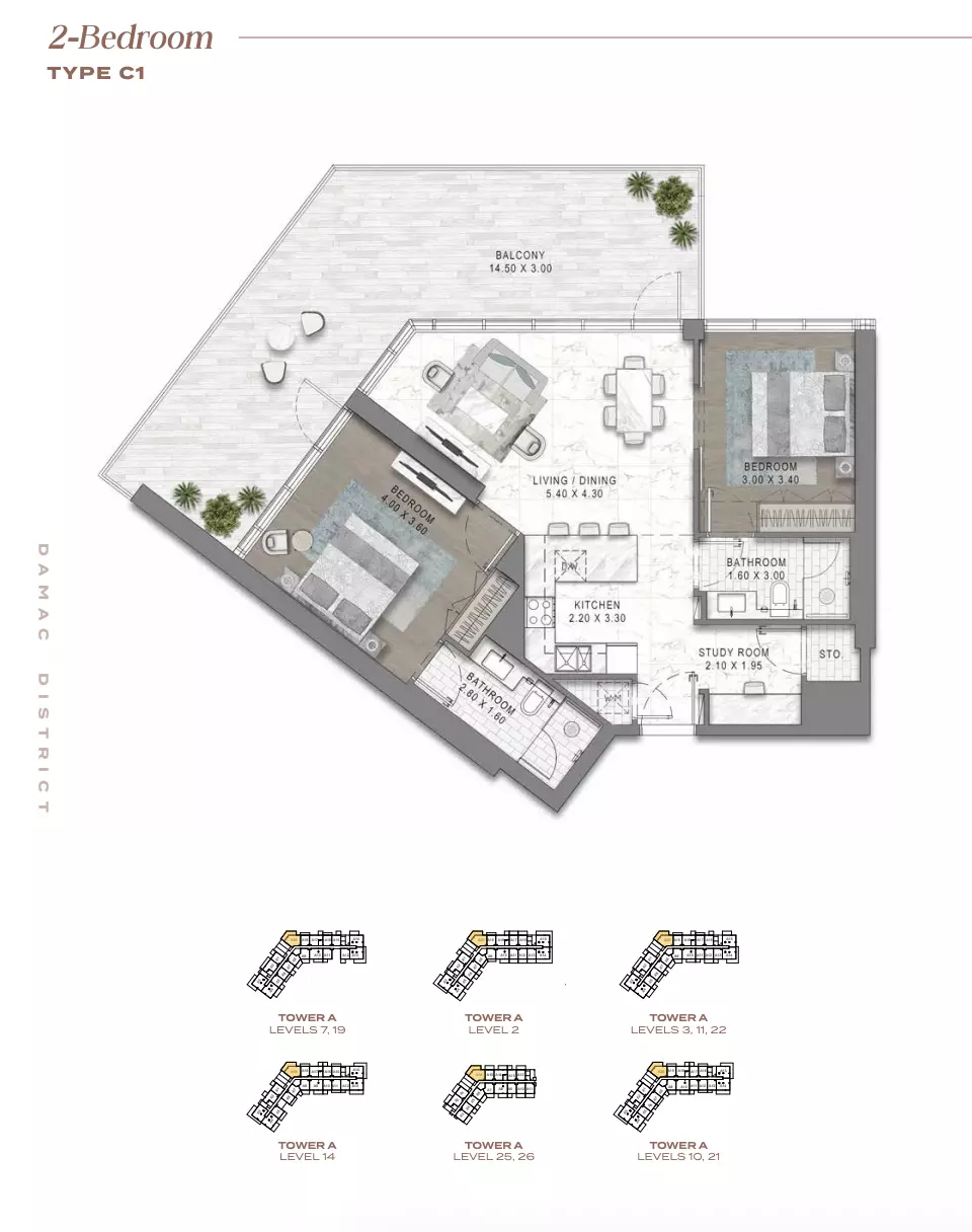 Unit floor plan image