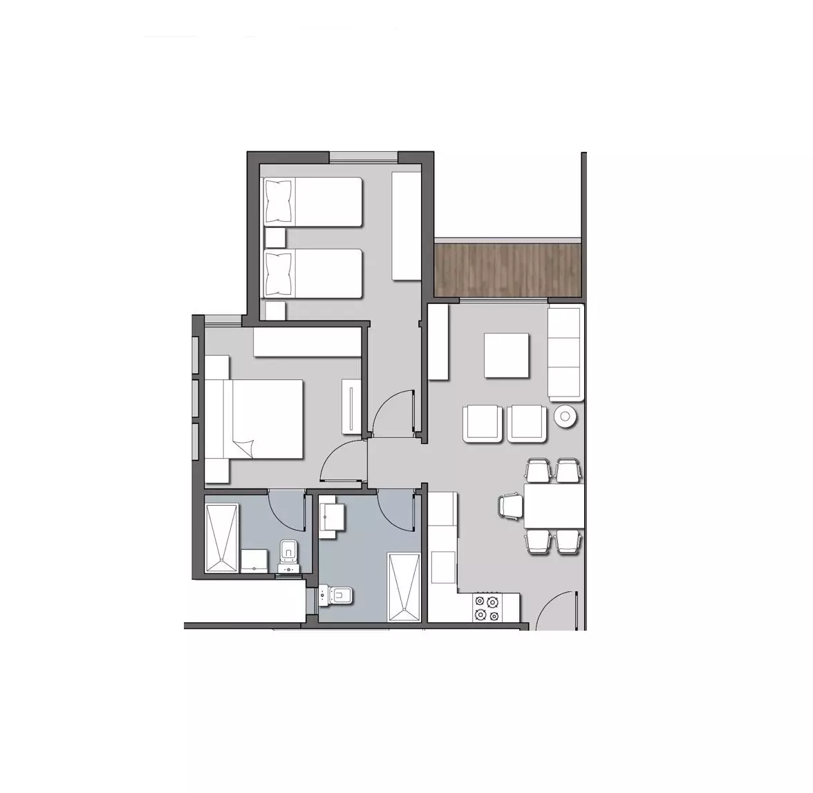 Unit floor plan image