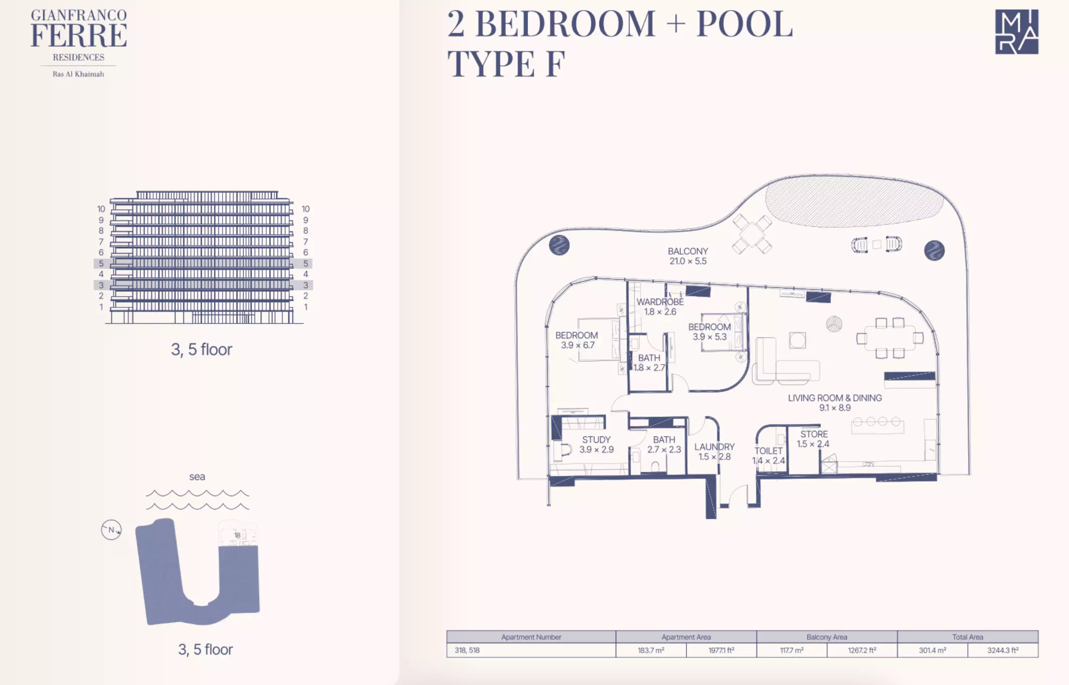 Unit floor plan image