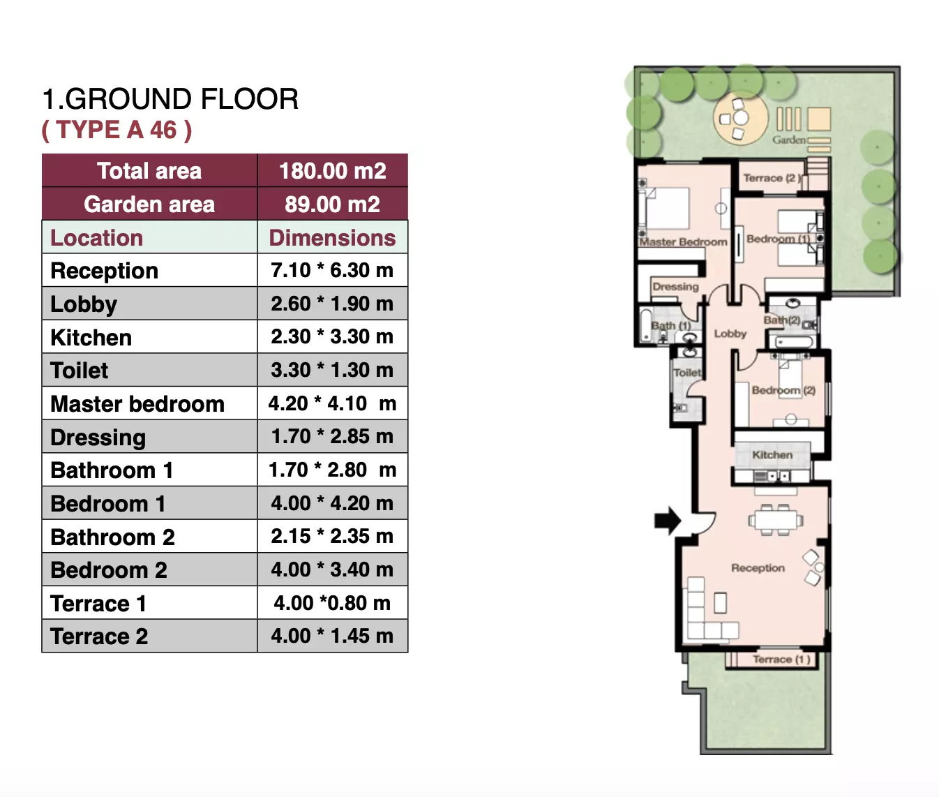 Unit floor plan image