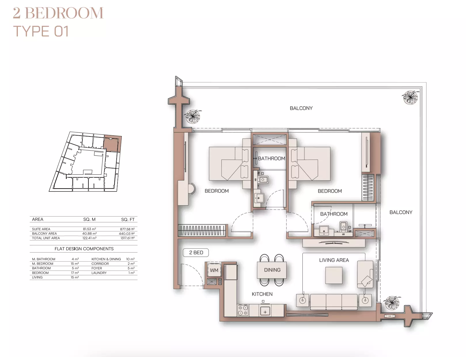Unit floor plan image