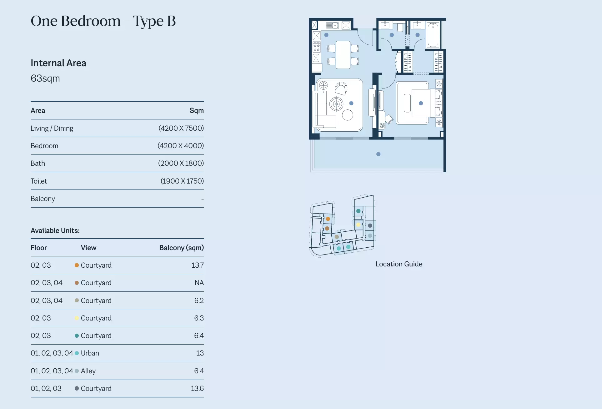 Unit floor plan image