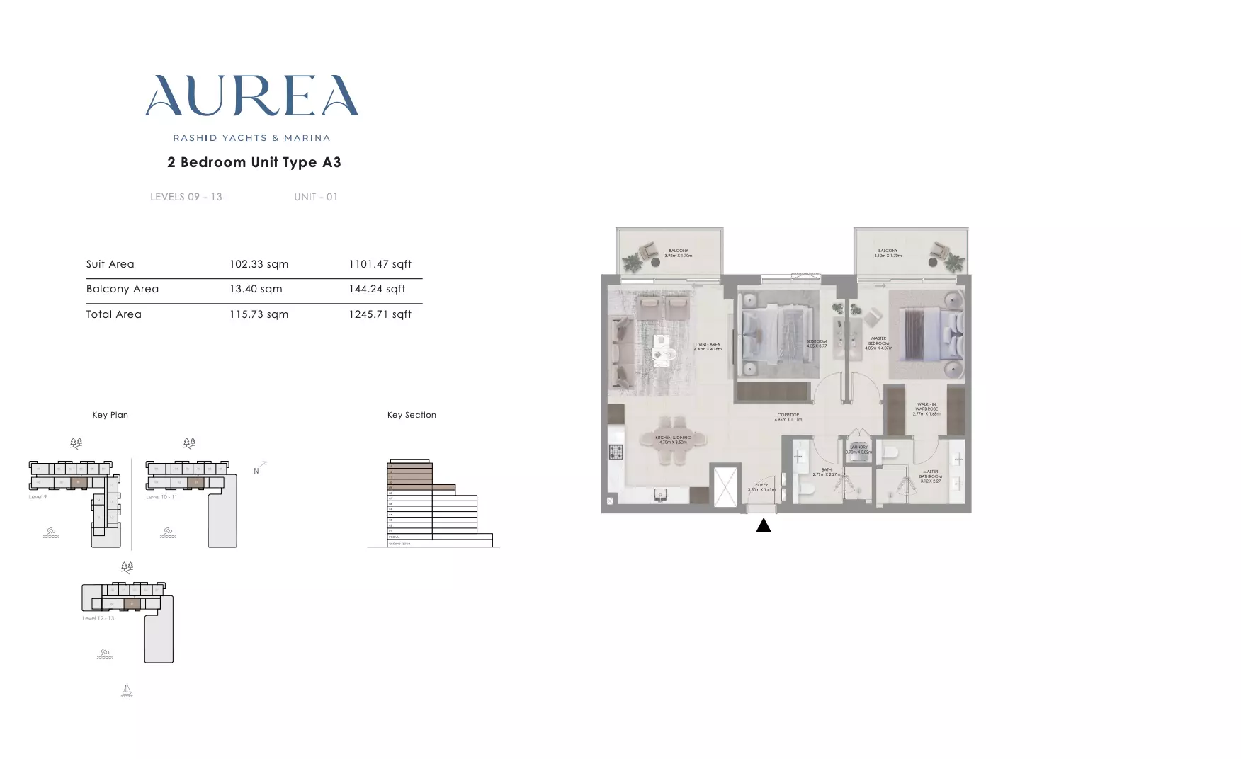 Unit floor plan image
