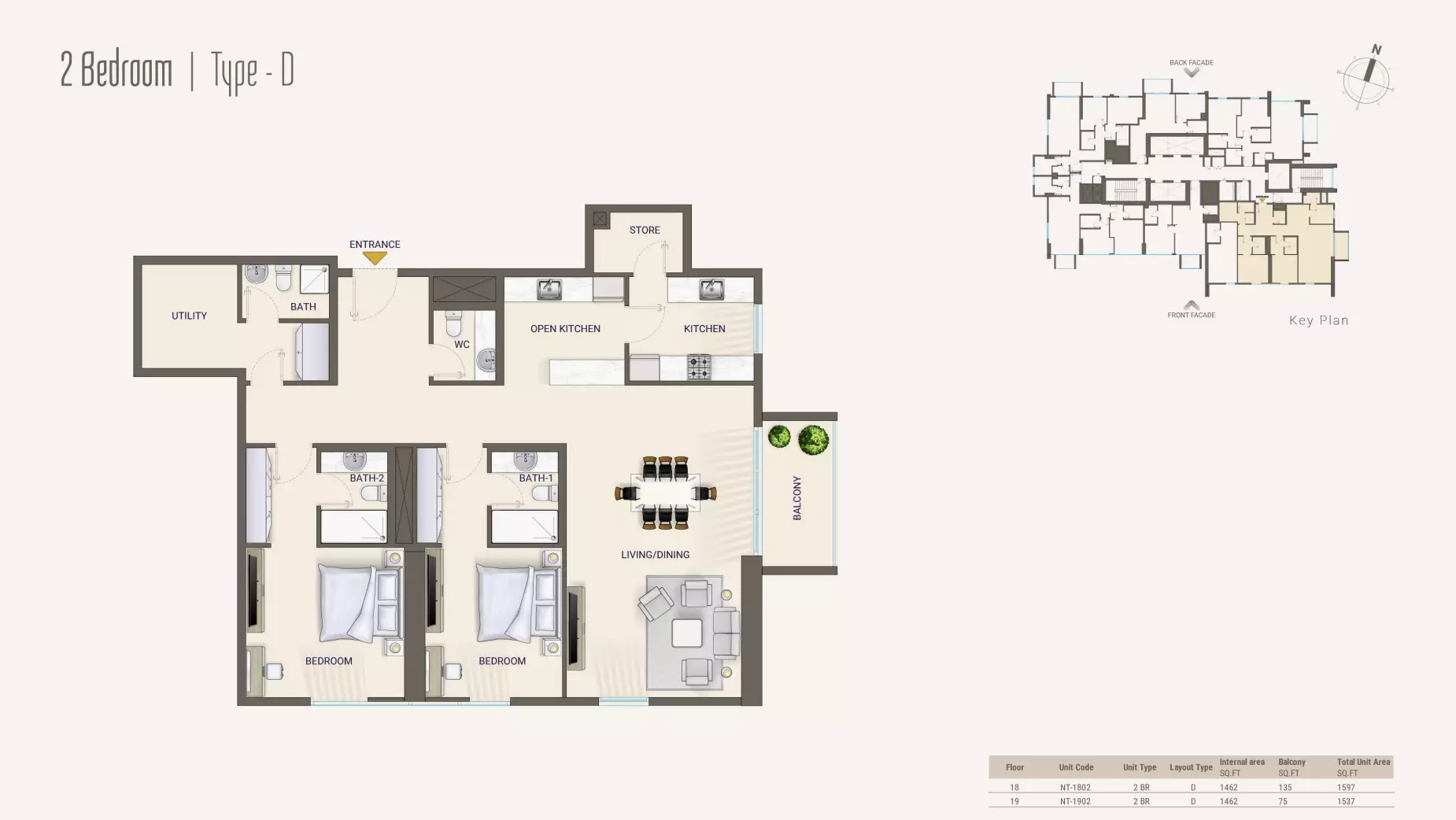 Unit floor plan image