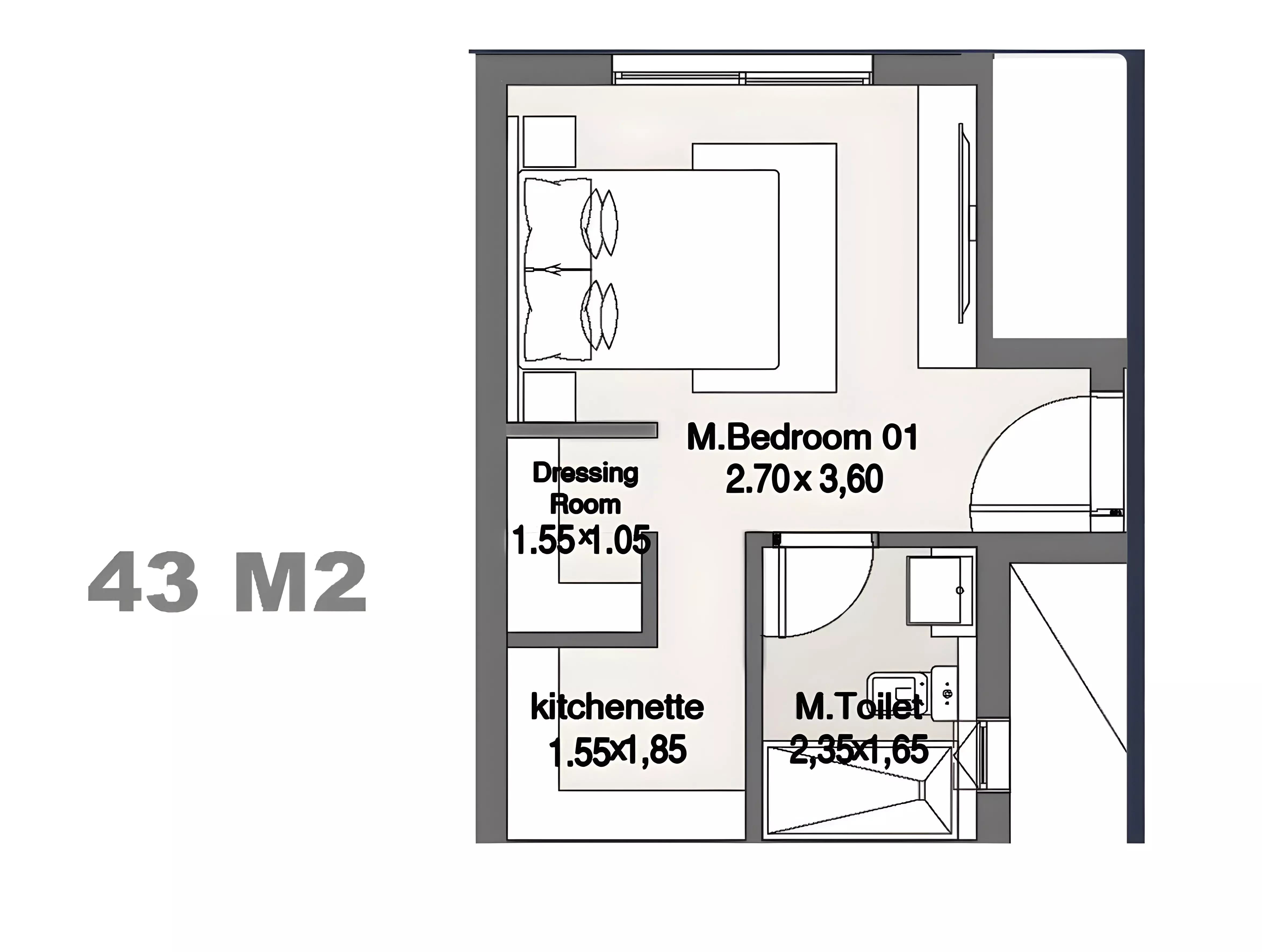 Unit floor plan image