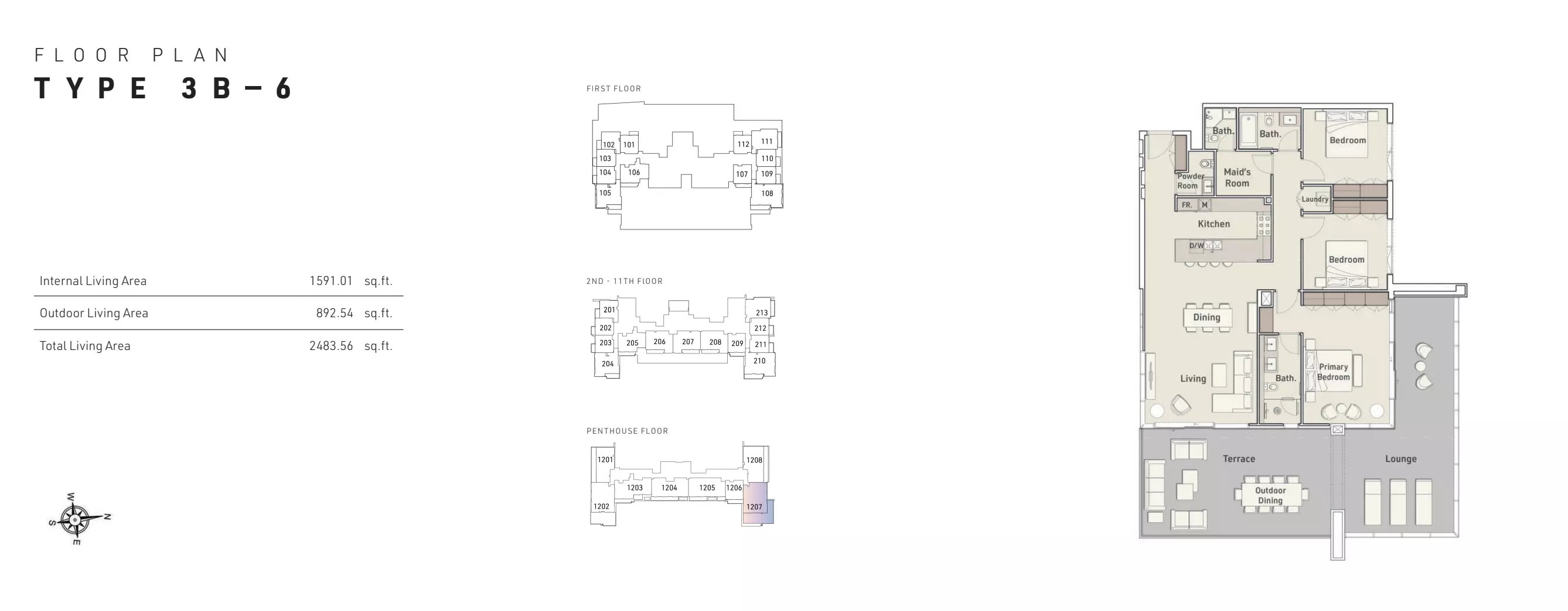 Unit floor plan image