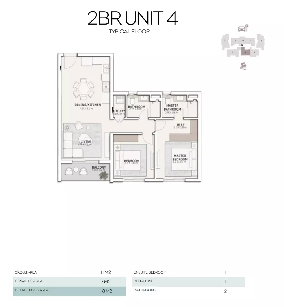 Unit floor plan image