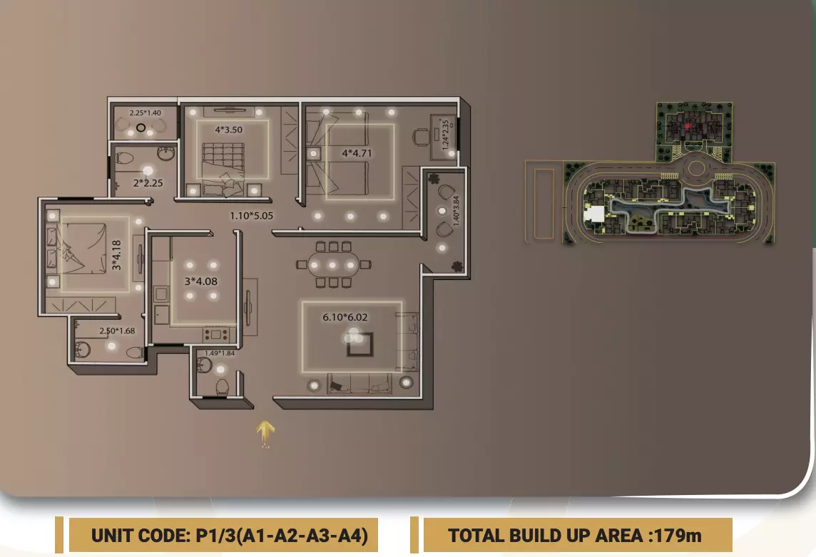 Unit floor plan image