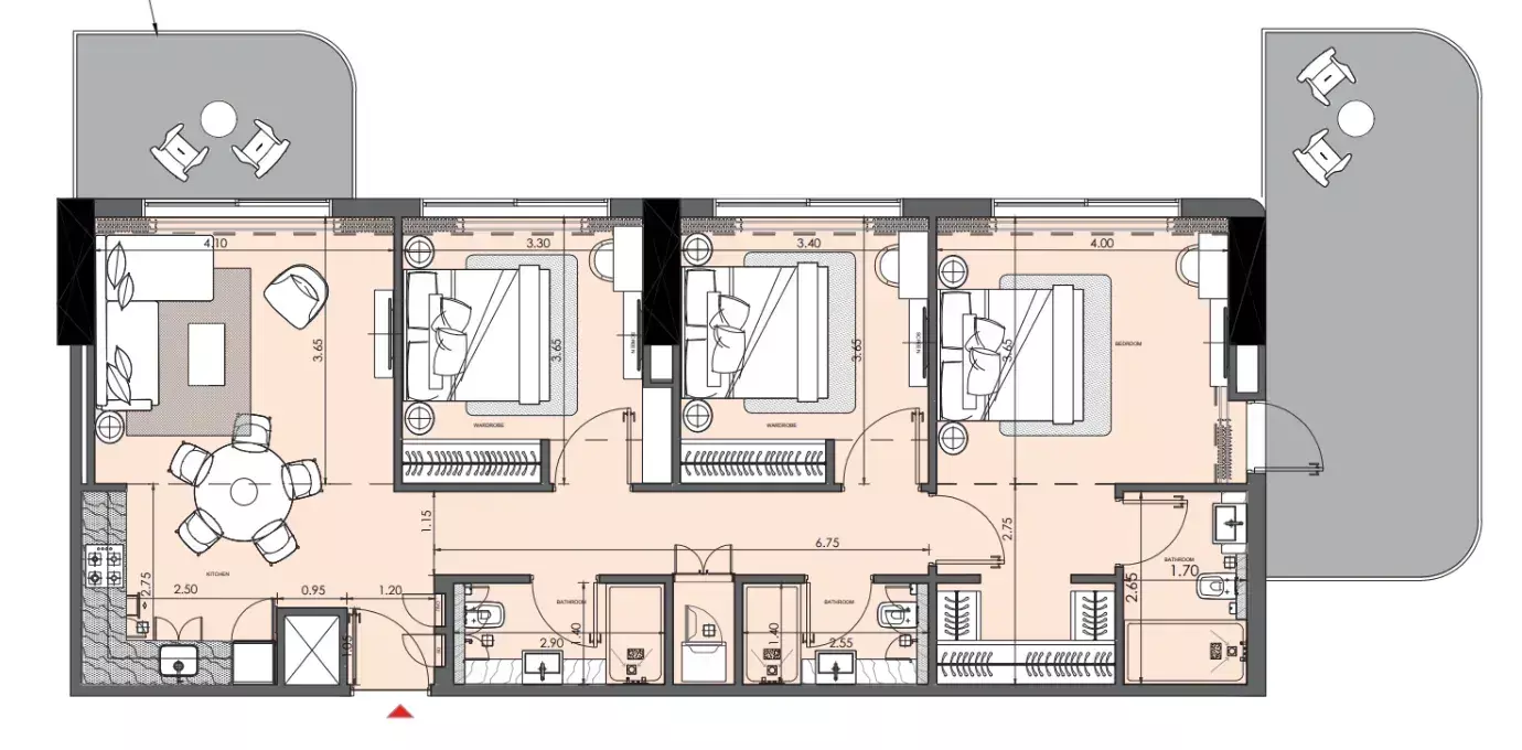 Unit floor plan image