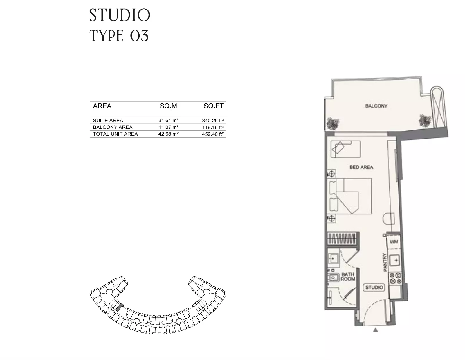 Unit floor plan image