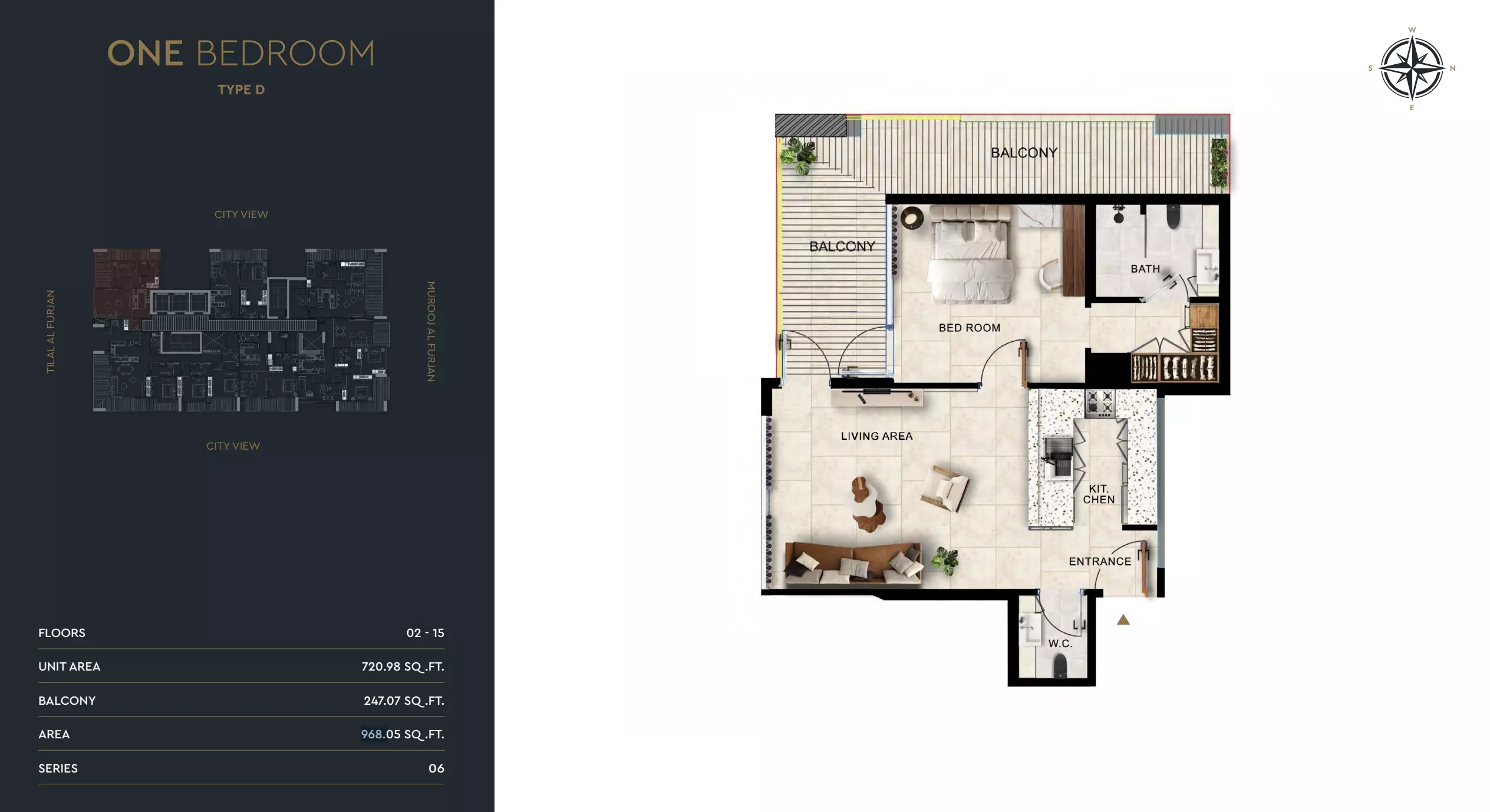 Unit floor plan image