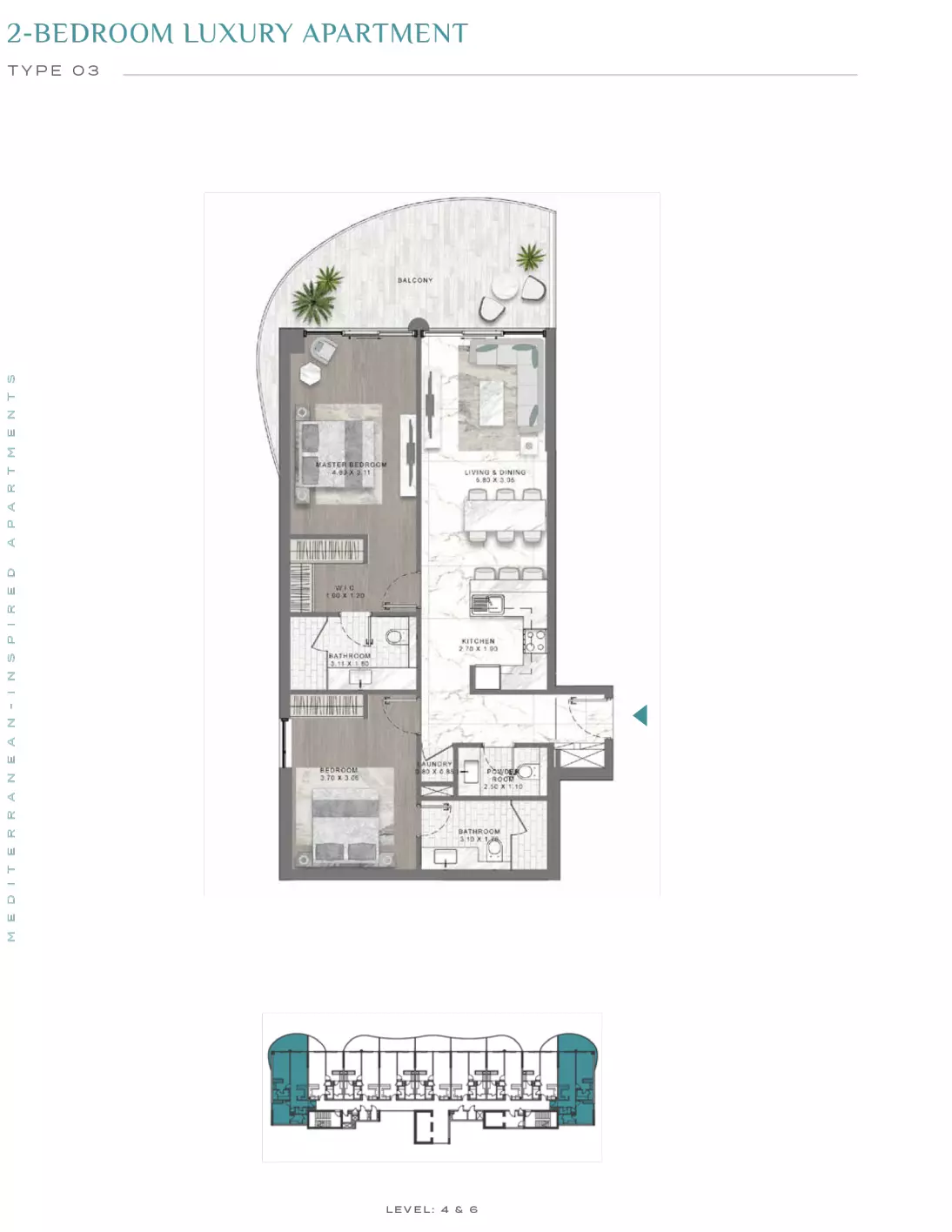 Unit floor plan image