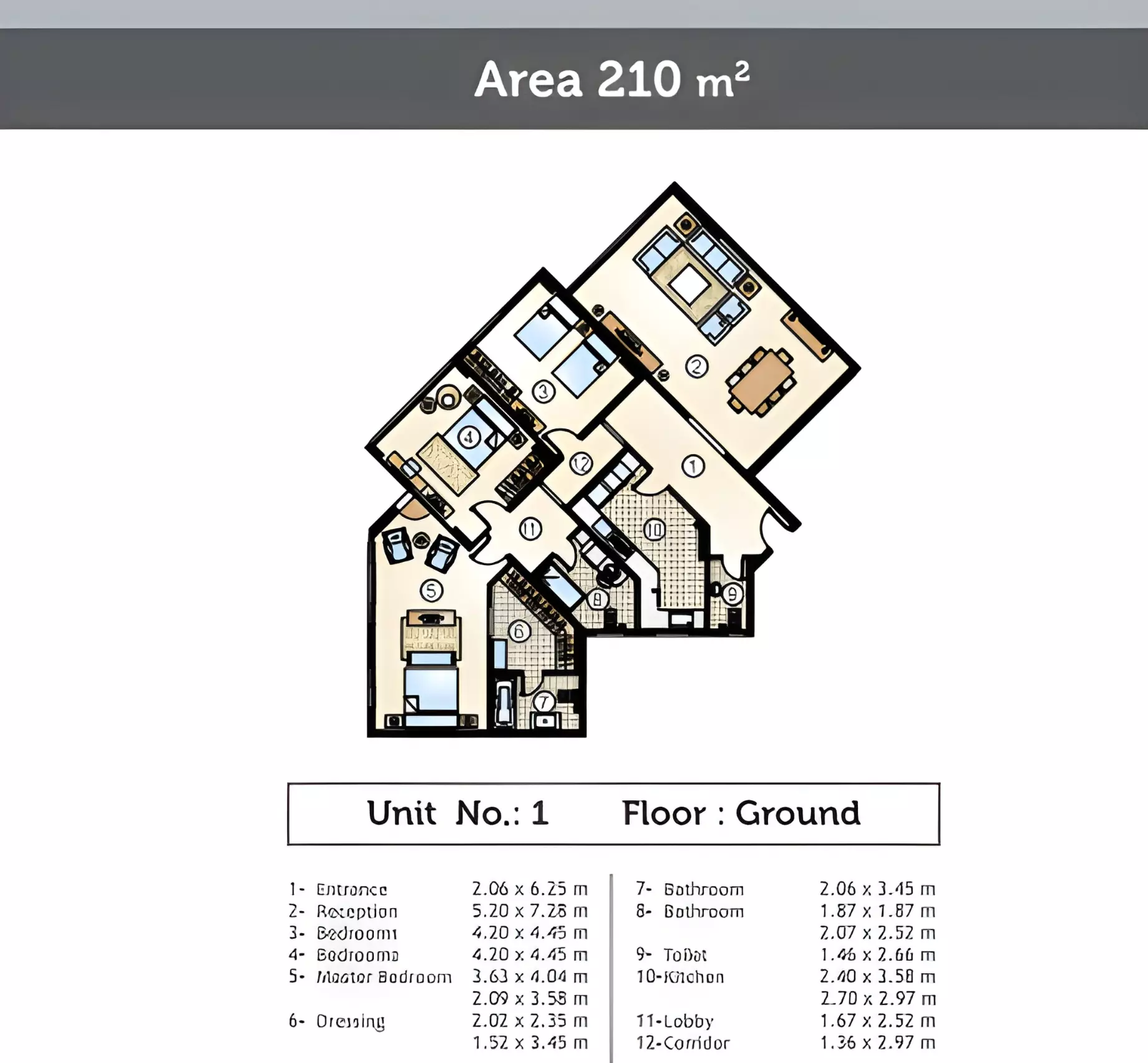 Unit floor plan image
