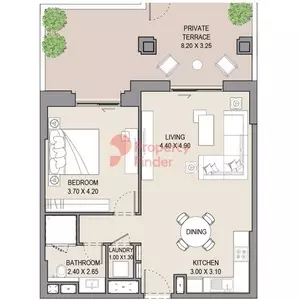 Asayel Type A Level G, 1 bed