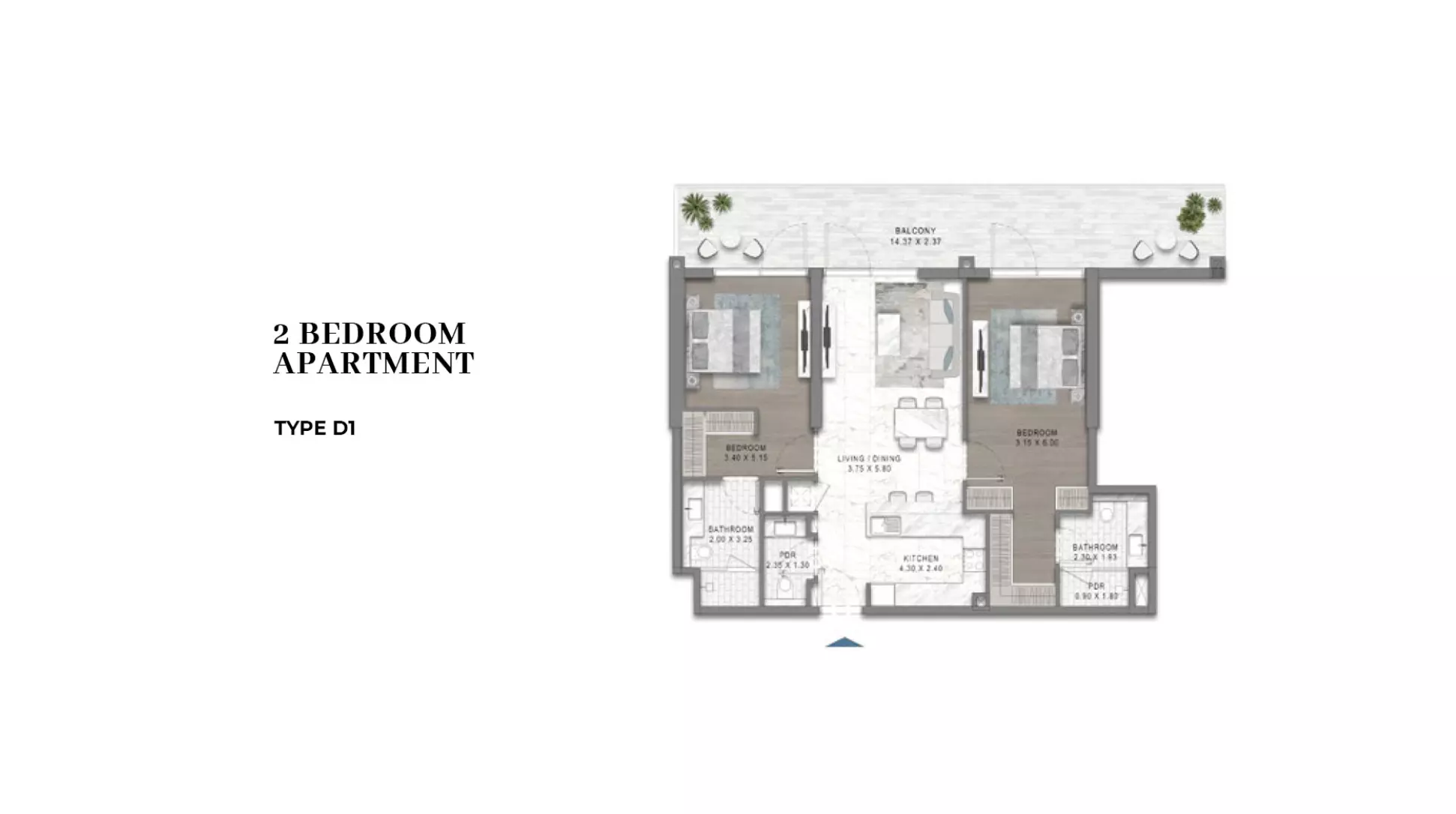 Unit floor plan image