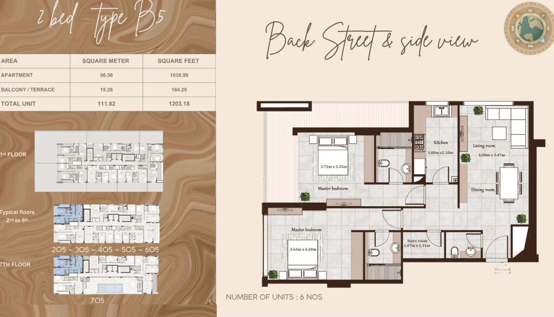 Maison Cannelle Residences - Type B5 Floor Plan