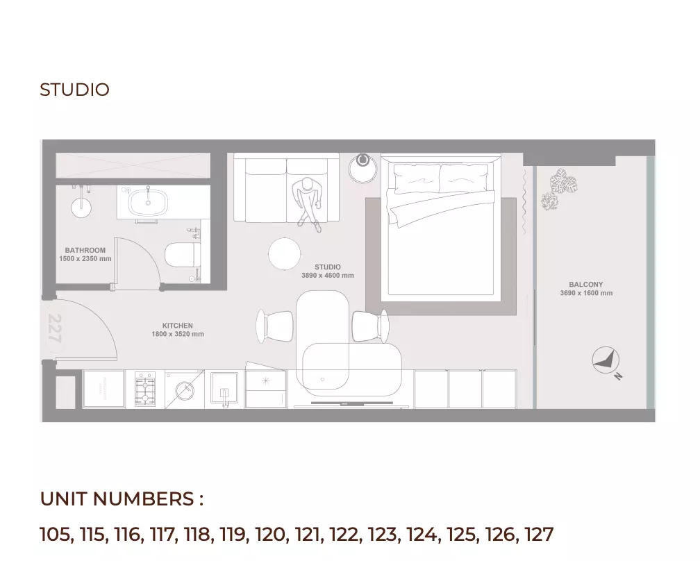 Unit floor plan image