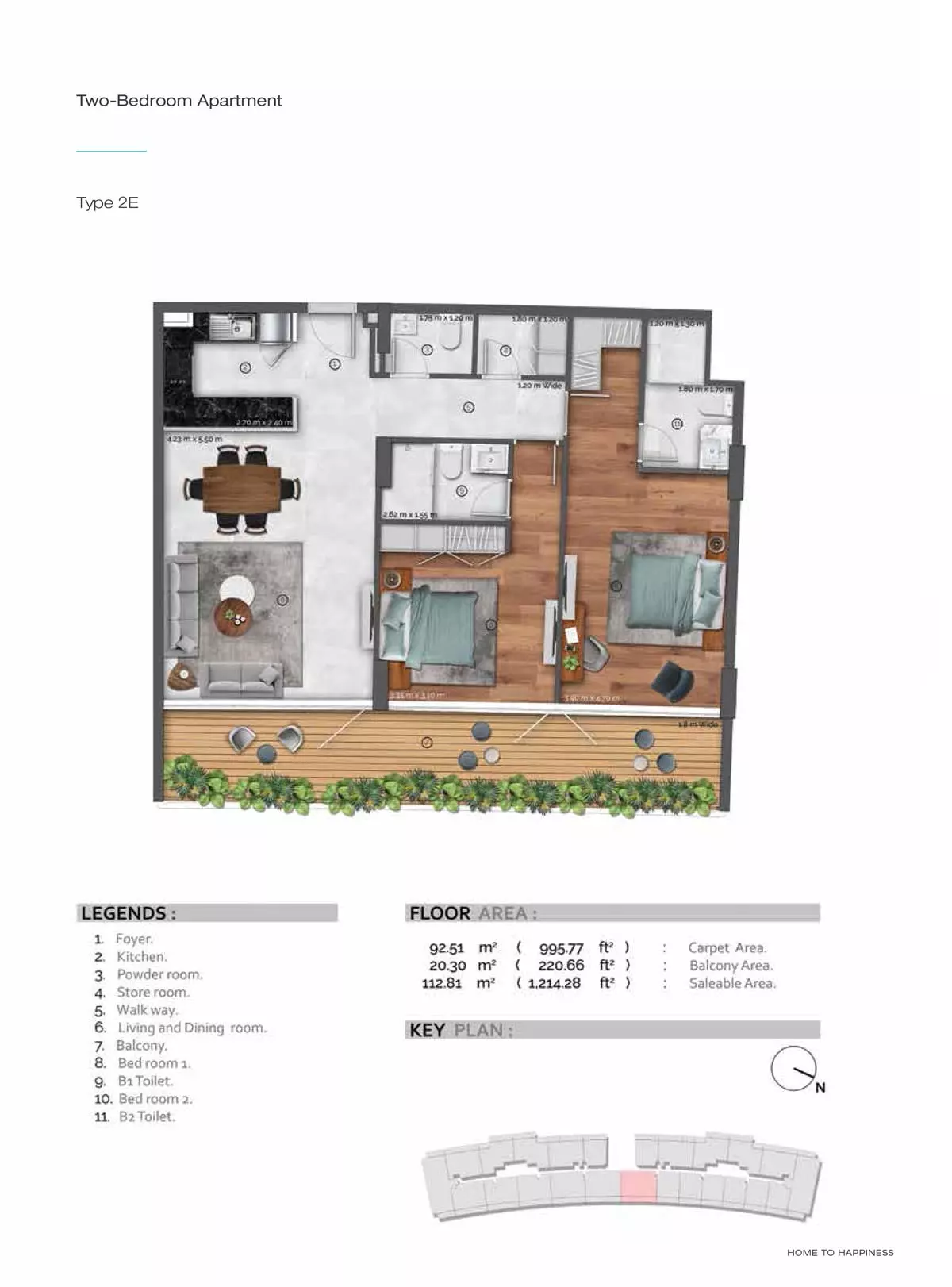 Unit floor plan image