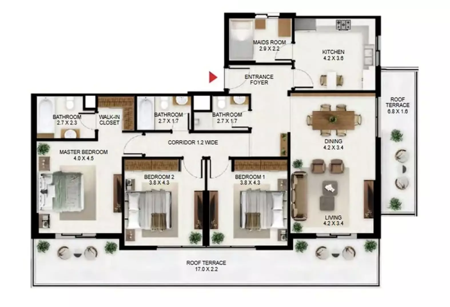 Unit floor plan image