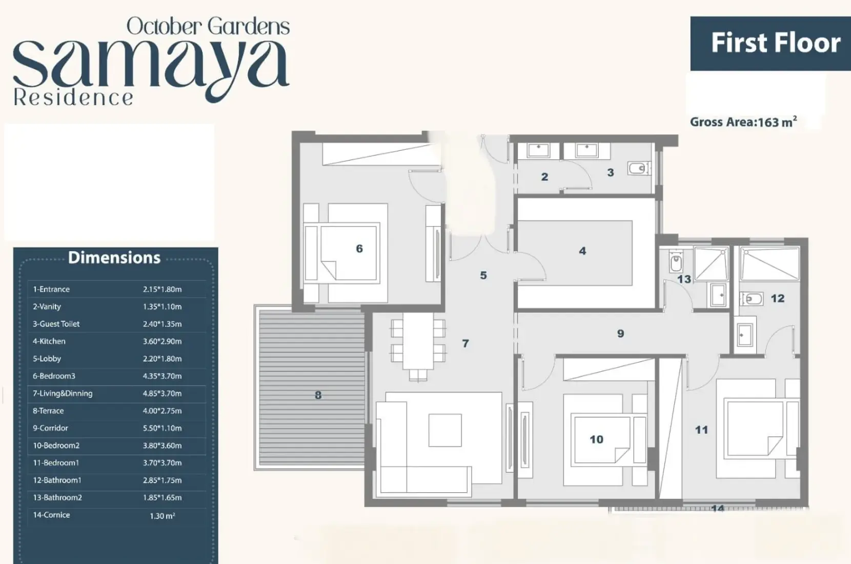 Unit floor plan image