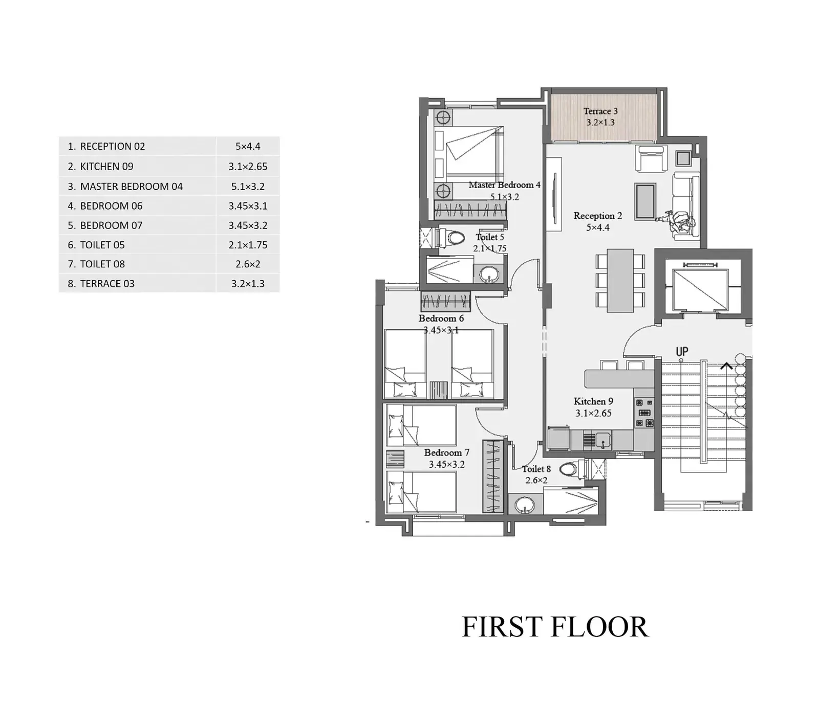 Unit floor plan image