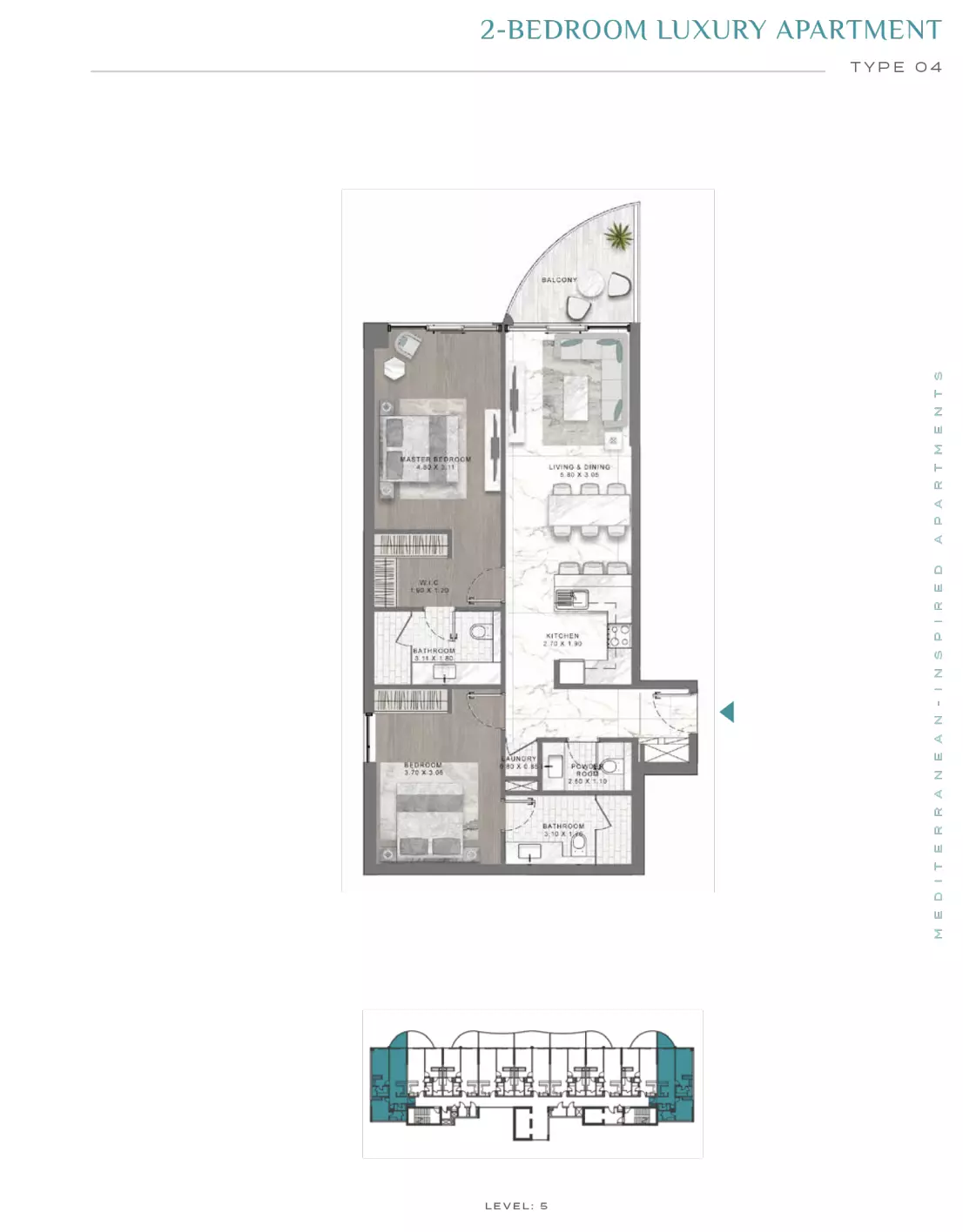 Unit floor plan image