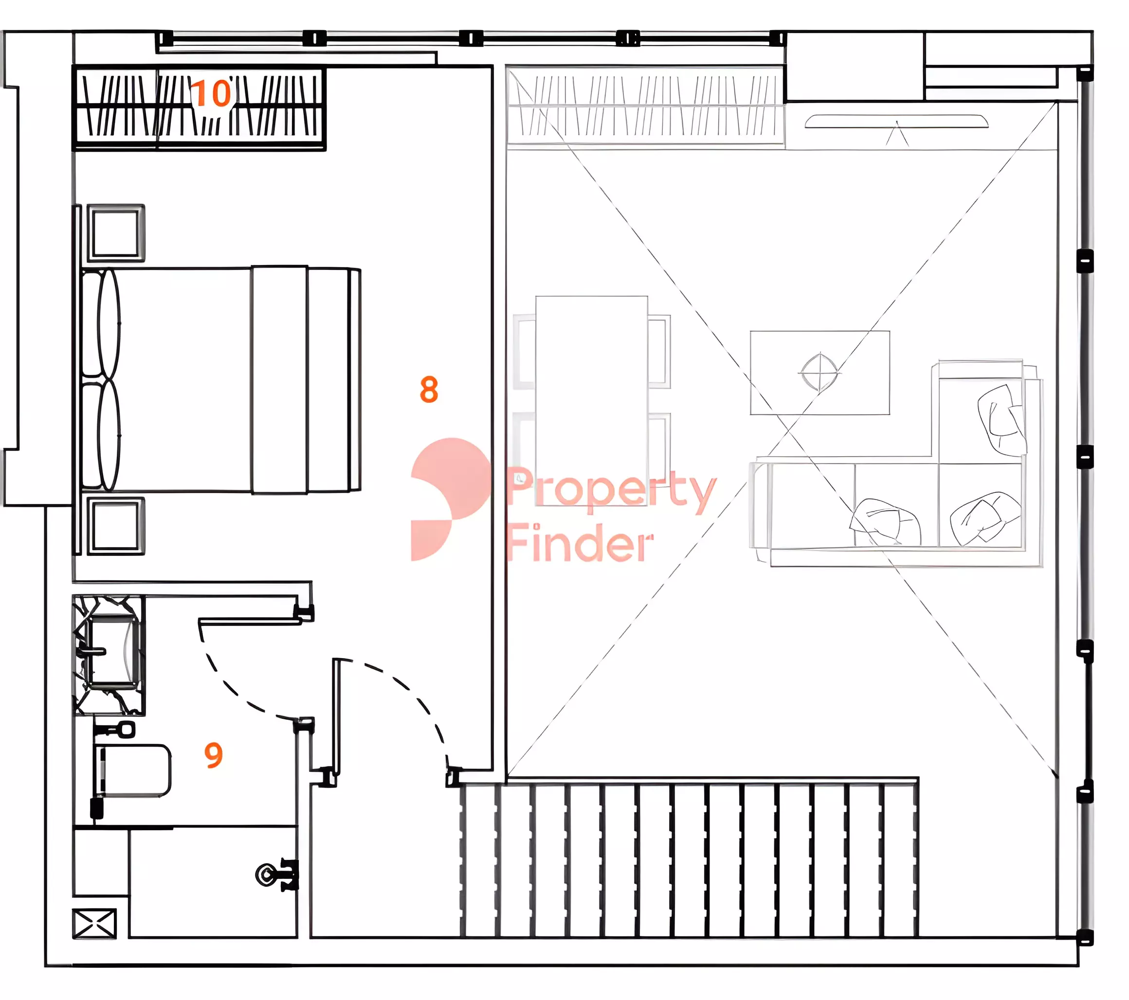 صورة مخطط ارضية الوحدة