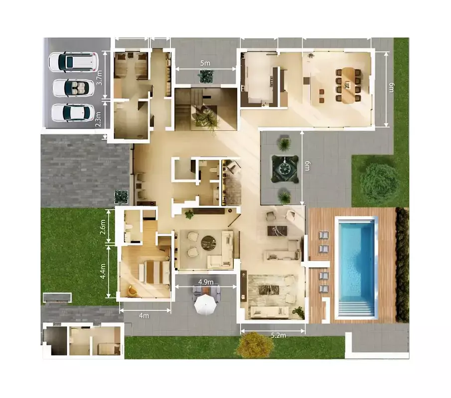 Unit floor plan image
