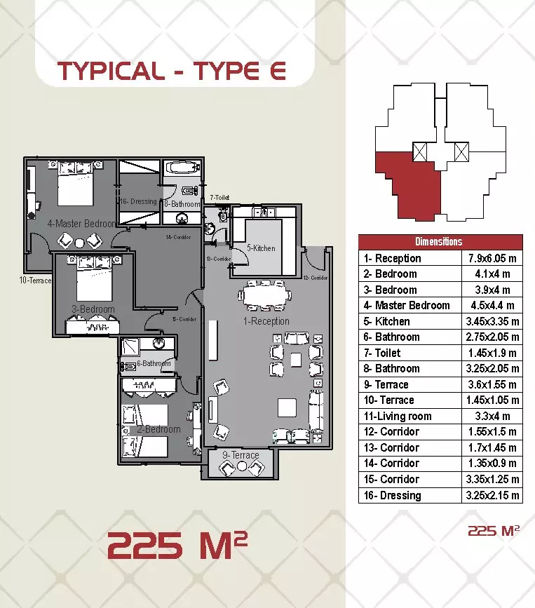 Unit floor plan image