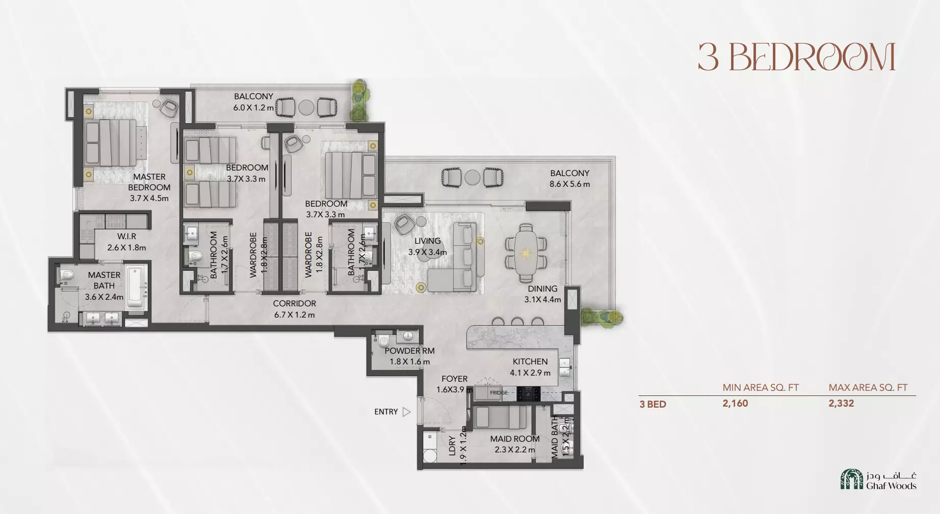 Unit floor plan image