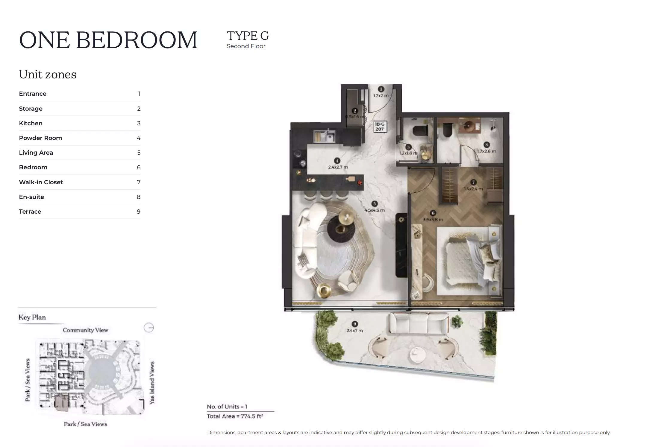 Unit floor plan image