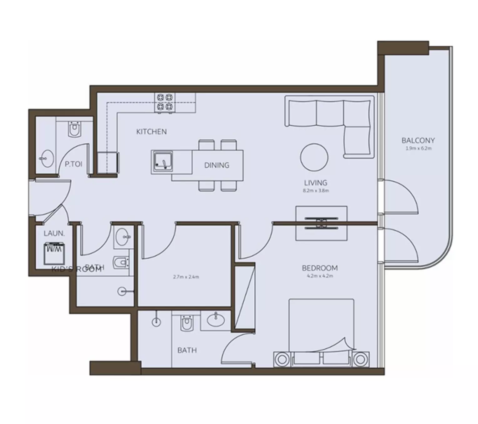 Unit floor plan image